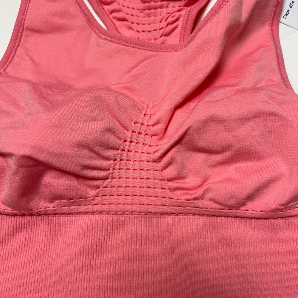 Sweaty Betty Longline Stamina Seamless Sports Bra Calypso Pink Small NWT - Picture 2 of 10